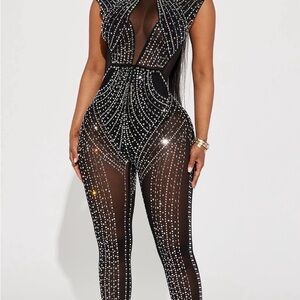 (M) Fashion Nova - Yara Jumpsuit (NWT)
